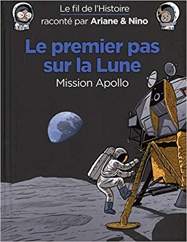 Le premier pas sur la lune - Opalivres - Littérature Jeunesse