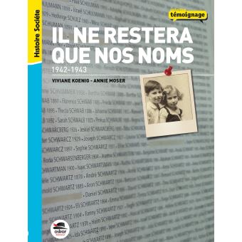 Il ne restera que nos noms - Opalivres – Littérature jeunesse