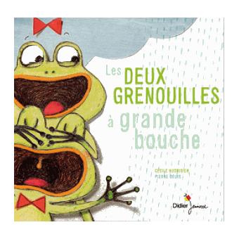 Les deux grenouilles à grande bouche Opalivres - Littérature jeunesse