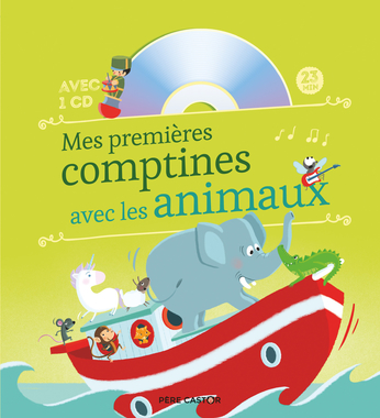 Mes premières comptines avec les animaux Opalivres - Littérature jeunesse