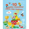 10 petits monstres dans ma maison Opalivres - Littérature jeunesse