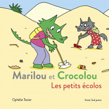 Marilou et Crocolou- Les petits écolos-Opalivres-Littérature jeunesse