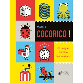 Cocorico-Un-imagier-domino-des-animaux-Opalivres-Littérature jeunesse