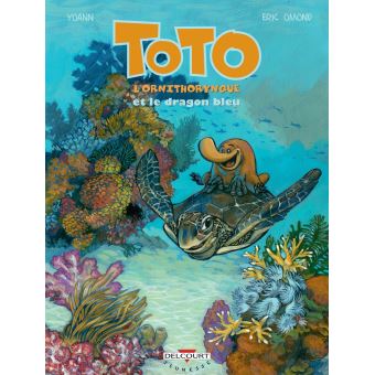 Toto-l-ornithorynque-T08-Et-le-dragon-bleu- Opalivres-Littérature Jeunesse