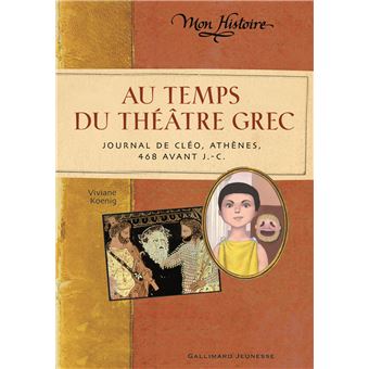 Au-temps-du-theatre-grec-Opalivres-Littérature Jeunesse