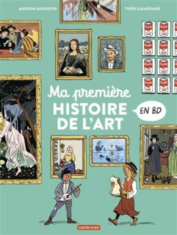 Ma-premiere-histoire-de-l-art-en-BD-Opalivres-Littérature jeunesse