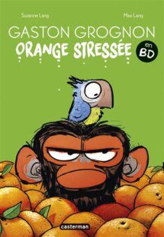 Gaston Grognon - orange stressée-Opalivres-Littérature jeunesse