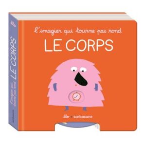 L'imagier qui tourne pas rond- Le corps-Opalivres-Littérature jeunesse