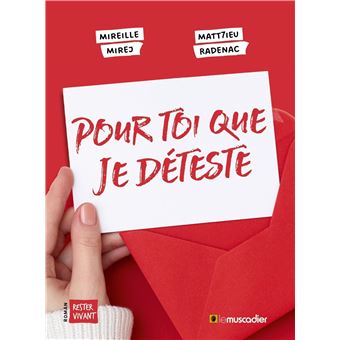 Pour-toi-que-je-deteste-Opalivres-Littérature Jeunesse