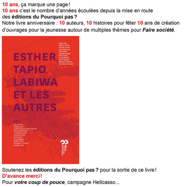 éditions du Pourquoi pas-Opalivres-Littérature Jeunesse