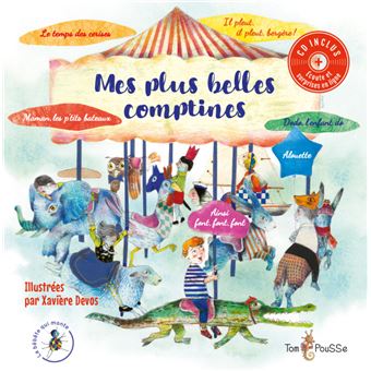 Mes plus belles comptines -Opalivres-Littérature jeunesse