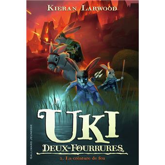 Uki-Deux-FourrureUki Deux-Fourrures -La créature de feu -Opalivres-Littérature jeunesse